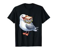 Mouette rieuse Mouette Enfant Fille Garçon Oiseau de mer Marin T-Shirt