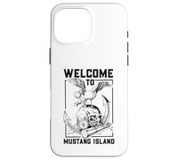 Mouette sur crâne - Mustang Island Coque pour iPhone 16 Pro Max