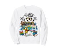 Mouette Yell Buzzing Into 4th Grade Bee Back to School Kids Sweatshirt