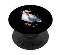 Mouettes marines amusantes et amusantes - Mouettes - Mouette rieuse - Pour enfants PopSockets PopGrip Adhésif