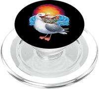 Mouettes Marines Mouettes rieuses Mouettes Poissons Hareng Filles Garçons PopSockets PopGrip pour MagSafe