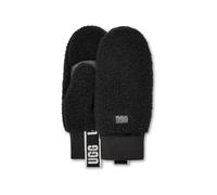 Mouffles UGG W UGGFLUFF MITTEN WITH LOGO TAPE (Black) femme S-M