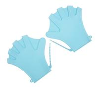 Moufle Auxiliaire de Plongée en Silicone Bleu pour Femmes | Accessoire de Natation, Résistant à L'usure, Protège les Mains, pour Cours Aquatiques et Piscine
