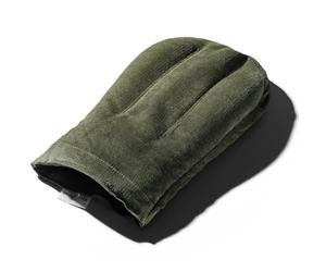 Moufle d'Auto-Rééducation en graines de lin, dispositif médical breveté conçu avec des kinésithérapeutes - Gant arthrose de la main - Compresse chaud/froid micro-ondes - Fabriqué en France - 34x22 cm