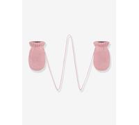 Petit Bateau Moufles bébé en tricot doublé en polaire