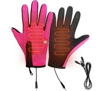 Moufles Chauffantes Rechargeables Gants Unisexes Ajustables Coupe-vent