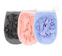 Moufles de Bain 3 Pièces en Éponge et Fibre Pe, pour Bain