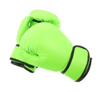Moufles de Boxe Garçon et Filles, Entraînement Paquet de Frappe, PU Mousse | Coupe Sécurisée, Amorti Renforcé, Compagnon de Croissance, Arts Martiaux, Jeunes, Vert Clair