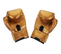 Moufles de Boxe Or Entraînement en PU, et Filles, pour Garçon, Sparring | Doublure en Mousse, Finition Nacrée Unie, Ajustement Serré, pour Muay Thai et Paquet de Frappe