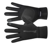 Moufles de Cyclisme Antidérapantes Noires en Néoprène, Coupe-vent | Protection Doigts Entiers, Écran Tactile, pour Déplacements Quotidiens et Vtt, Guidons de Vélo, Usage Froid