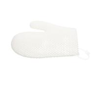 Moufles de Exfoliant en Nid D’abeille pour Bain | Tpu Blanc, Haute Élasticité et Mousse Riche, Nettoie et Masse les Zones Difficiles D’accès