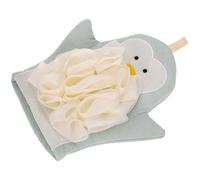 Moufles de Gommage Bain Double Face Pingouin Épaissi