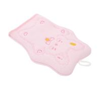 Moufles de Gommage Bain Garçon et Filles Lapin Cartoon Rose Double Usage | Viscose Coton, Motif Adorable, Bain, Enlève les Peaux Ternes, Confort D’usage