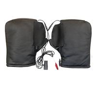 Moufles de guidon chauffantes - Électriques imperméables et coupe-vent, gants chauds pour moto-neige d'hiver - Poignées chauffantes électriques | Hommes et Femmes Pilote Conduite