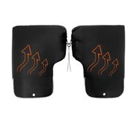 Moufles De Guidon Moto Moufles Hiver Coupe-Vent Pour Poignées De Vélo | Gants guidon conduite Pour Extérieur Trajet Touring Aventure Montagne Route Cyclisme Camping