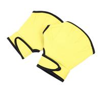 Moufles de Natation Palmés en Nylon, Entraînement de Plongée | Design Palmé à Paume Ouverte, Sangle Poignet Réglable, pour Garder les Mains au Chaud en Eau