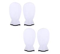 Moufles de Paraffine pour Soins des Mains 2 Paires, Blanc