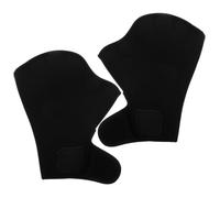 Moufles de Plongée en Nylon Respirant, Mitaines Protectrices pour Natation | Noire, Usage Plongée et Aventures Sous-marines, Maintien Sûr, Articles de Natation Solide