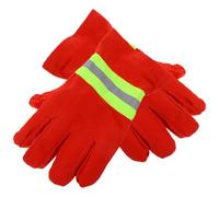 Moufles de Pompier Ignifuges Antidérapants, Respirants pour Secours | Fibres Chimiques, Usage en Sites à Risque et Lutte Incendie, Prise Sûre pour Outils et Matériel de Sauvetage