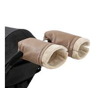 Moufles de poussette pour guidon - Accessoires de landau chauds et imperméables - Chancelière pour poussette, pour promenade, voyage, voyage, parents, femmes, hommes