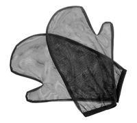 Moufles de Protection Anti-morsure pour Apiculture, Polyester Noir | Respirants, Faciles à Enfiler, pour Pêche et Apiculture, Équipement Protecteur Unisexe, Noir