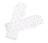 Moufles de Protection UV pour Manucure, Mitaines Polyester Blanches | Doigts Séparés, Coupe sans Doigts, Respirants et Lavables, pour Lampe UV LED et Mains