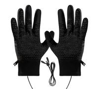 Moufles de ski chauffantes d'hiver avec fermeture éclair imperméables et | Écran tactile pour les amateurs de plein air pour homme et femme pour la randonnée, la conduite, la pêche et le patinage sur