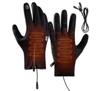 Moufles de ski chauffantes imperméables et coupe-vent rechargeables pour | Les amateurs de plein air rechargeables pour hommes et femmes pour la randonnée, la conduite, la pêche, le patinage
