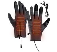 Moufles de ski chauffantes imperméables et coupe-vent rechargeables pour | Les amateurs de plein air rechargeables pour hommes et femmes pour la randonnée, la conduite, la pêche, le patinage