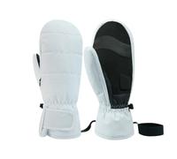 Moufles de Ski - Fibre de Polyester, PU, Coton Thermique, moufles de Neige, Design de réduction des collisions | Système de Blocage de l'air Froid, de Ski pour Homme et Femme par Temps Froid