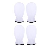 Moufles de Soin des Mains à Paraffine, 2 Paires, Blanc
