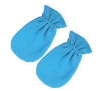 Moufles de Soin des Mains Exfoliants en Gel Bleu pour Spa | Dacron et Lint, Usage Seul Crème, Hydratation et Blanchiment, pour Soin Quotidien