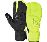 Moufles d'hiver longs imperméables GripGrab Jaune