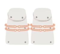 Moufles d'hiver pour poussette - Gants coupe-vent pour parents et soignants, avec design facile à installer, parfaits pour les guidons de poussette, voyage, activités de plein air par temps