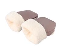 Moufles d'hiver pour poussette - Gants coupe-vent pour parents et soignants, avec design facile à installer, parfaits pour les guidons de poussette, voyage, activités de plein air par temps