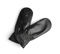 Moufles en cuir femme Markberg Marion Noir L