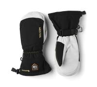 §Moufles en Cuir Hestra Army Gore-Tex 5 Finger Noir-Gris Naturel§