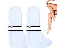 Moufles en de paraffine - Gants thérapeutiques de 16 x 26 cm - Enveloppe chaude en coton et soie - Traitement d'humidité profond avec couche confortable réutilisable - Soin pour homme et femme