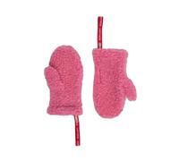Moufles en laine mÃ©rinos avec Ã©lastique enfant Happymess Rose 6 ans