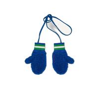 Moufles en laine mÃ©rinos enfant Happymess Bleu 1/3 ans