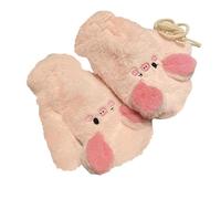 Moufles en peluche épaisses, mitaines chaudes en fourrure de dessin animé, moufles épaisses d'hiver pour homme