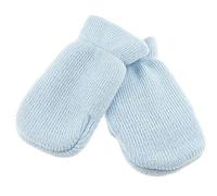 Moufles en tricot fin pour bébé fille et garçon Couleur chaude, pour l'hiver 6 mois bleu bleu taille unique