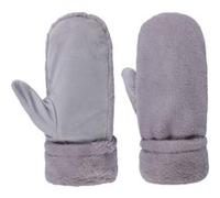 Moufles Fake Fur by Seeberger gris One Size