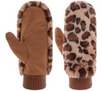 Moufles Faux Fur Léo by Barts beige-marron One Size