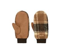 Barts - Women's Teddy Mitts - Gants - One Size - dark brown