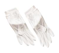 Moufles Hydratantes en Soie Naturelle, Respirantes, Blanches, pour Mains | Soie, Usage Soin des Mains et Spa, Souples et Confortables, pour Amateurs de Soin Manuel