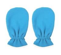Moufles Hydratants de Soin Peau Spa en Gel Bleu | Dacron et Lint, Conservation de Chaleur, Exfoliation Douce, Usage Seul Lotion pour Mains
