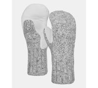 Moufles ORTOVOX CLASSIC WOOL MITTEN LEATHER (grey blend) M