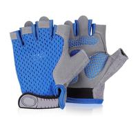 Moufles pour Garçon et Filles Tissu Demi-doigts 1 Paire pour Cyclisme | Antidérapants, Confortables à Porter, Adaptés au Jardinage la Randonnée, Style Dynamique