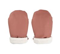 Moufles pour poussette universelles terracotta TU